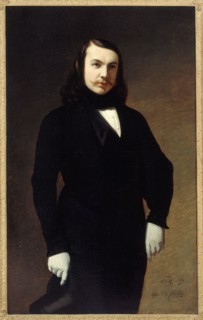 Portrait of Théophile Gautier (1811-1872), poet, novelist and criticism, 1839.