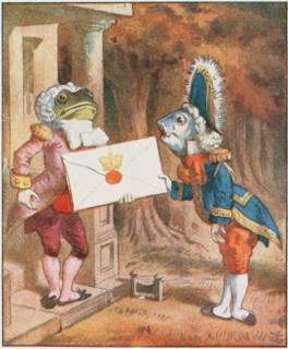 For the Duchess. An invitation from the Queen to play croquet , 1911. Private Collection.