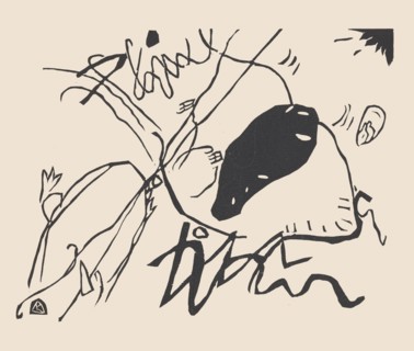 Black Spot (Schwarzer Fleck). From Klänge (Sounds) , 1913. Private Collection.
