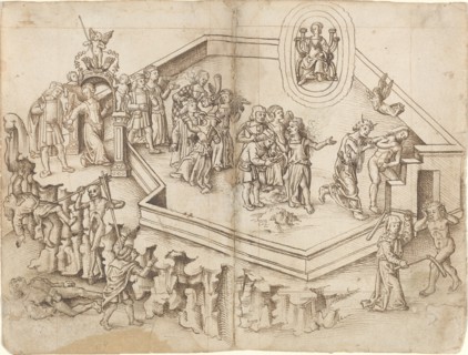 Allegory of the Life of a Scholar in a Rich Household [fol. 3 verso / 4 recto], c. 1512/1515.