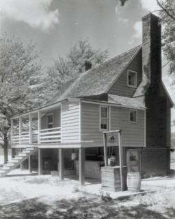 Mangohick Village house, Mangohick Village, King William County, Virginia, 1935.