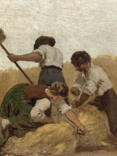 Agriculture: Sketch for the school in rue Chateau-Landon, 10th arrondissement of Paris, 1881.