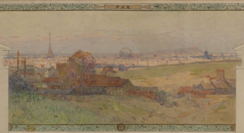 Sketch for the reception hall in the town hall of Vanves: Peace, between 1902 and 1903.
