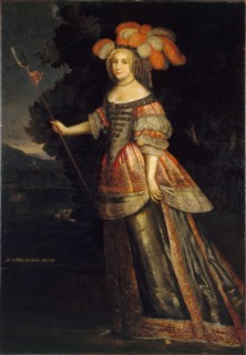 Portrait of Madeleine Fare Le Tellier, Duchess of Aumont (1646-1668), c1660.