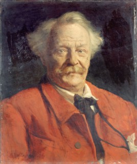 Nadar (known as Felix Tournachon, 1820-1910), photographer, aeronaut, draftsman and writer, 1890.
