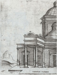 Arcus Lutii Septimii, from a Series of Prints depicting (reconstructed) Bui..., Plate ca. 1530-1550. Creator: Master GA.
