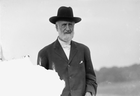 Wright Flights - Bishop Milton Wright, Father of Wilbur And Orville Wright, Dayton, Ohio, 1909.