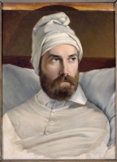 Portrait of Auguste Hesse (1795-1869), history painter, member of the Institute, c1870.