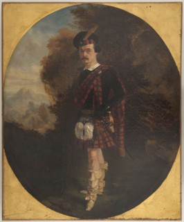 Portrait de Gilbert Duprez (1806-1896), chanteur, dans le rôle d'Edgardo dans Lucia di Lammermoor, c1840.