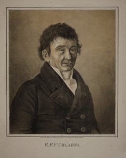 Portrait of the physicist Ernst Florens Friedrich Chladni (1756-1827). Private Collection.