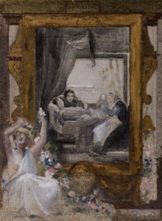 Esquisse pour la salle des mariages de la mairie du 19ème arrondissement : Le Printemps, 1880.