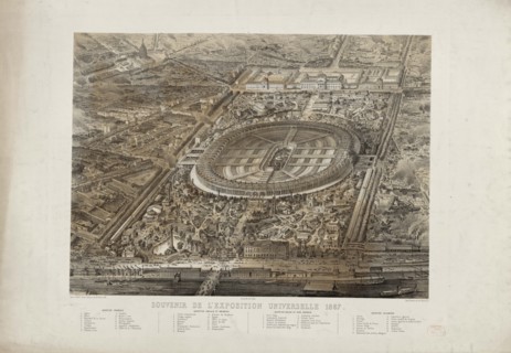 The 1867 Exposition Universelle in Paris (Exposition Universelle de 1867), 1867. Private Collection.