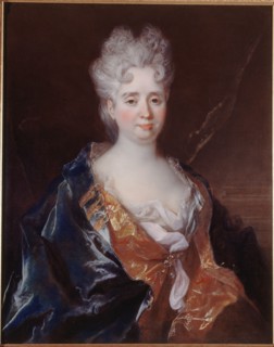 Portrait of Anne-Thérèse de Marguenat de Courcelles, Marquise de Lambert (1647-1733), c1710.