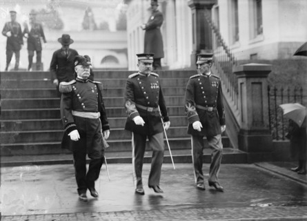 New Year's Reception At White House - Gen. George H. Torney; Col. Frank Mcintyre; Maj. Shelton, 1911.