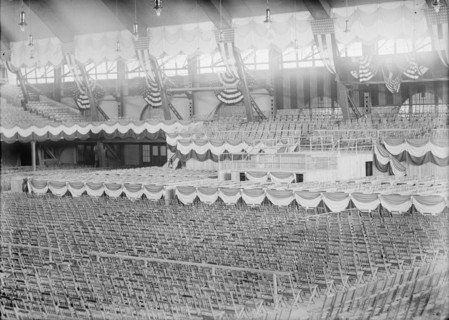 Fifth Regiment Armory, Baltimore, Maryland - Interior Ready For Democratic National Convention, 1912.