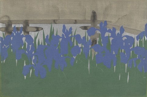Yatsuhashi (Eight Bridges). From the series "A World of Things (Momoyogusa)", 1909-1910. Private Collection.