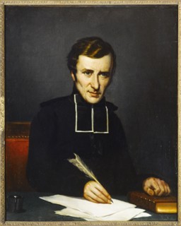 Portrait of Félicité Robert de Lamennais (1782-1854), writer and philosopher, after 1827.