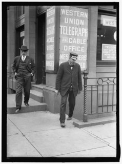 Western Union Office, between 1913 and 1917. Creator: Harris & Ewing.