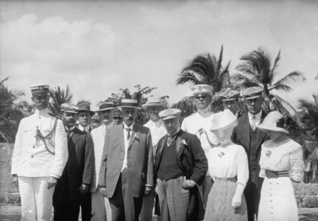 Philander C. Knox Visit To Central America And The West Indies - Knox In San Domingo, 1912. Creator: Harris & Ewing.