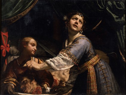 Judith and Her Maidservant with the Head of Holofernes, 1645. Found in the collection of the Palazzo Barberini, Rome.