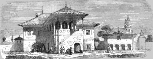 'Hotel of a Grand Boyard in Wallachia', 1854. Creator: Unknown.