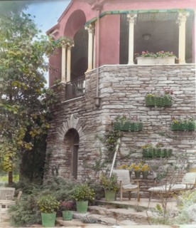 Rock Rose, Edward K. Rowland house, 200 Pine Tree Road, Radnor, Pennsylvania, 1920. Creator: Frances Benjamin Johnston.