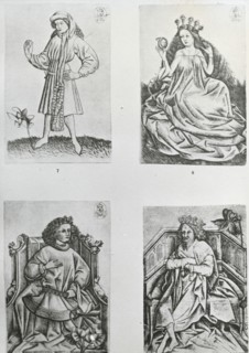 Reproduction of prints showing four figures, between 1915 and 1925. Creator: Frances Benjamin Johnston.