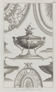 Vases and Vessels, nos. 248-254 ("Designs for Various Ornaments," pl. 44), July 17, 1782.