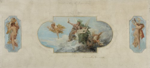 Sketch for the town hall in Asnieres: Allegory of the Arts (ceiling of reception hall), between 1900 and 1903.