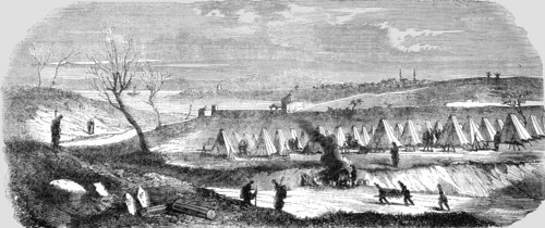 'Camp of the French Soldiery, near Gallipoli', 1854. Creator: Unknown.