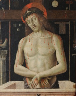 The Dead Christ with the Symbols of the Passion, ca 1475-1480. Creator: Santi, Giovanni (ca 1435-1494).