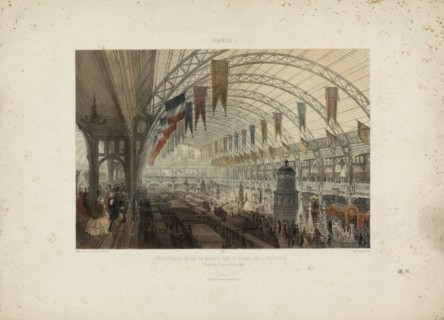 The 1855 Exposition Universelle in Paris (Exposition Universelle de 1855), 1855. Creator: Arnout, Louis Jules (1814-1868).