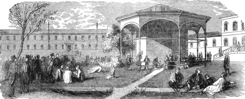'The Hospital of the French Camp at Gallipoli', 1854. Creator: Unknown.