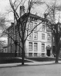 Exterior of home of Senator Philander Knox, 1527 K Street, NW, Washington, D.C., between 1910 and 1925.