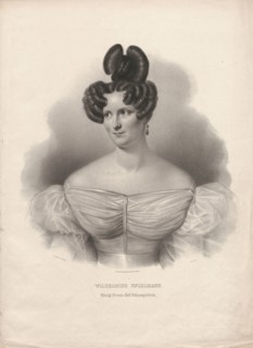 Portrait of the actress and singer Wilhelmine Unzelmann-Werner (1802-1871), 1835. Private Collection.