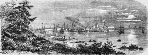 'The Arsenal of Sweaborg, in the Gulf of Finland', 1854. Creator: Unknown.