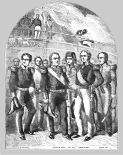 'Admirals of the Baltic and Black Sea Fleets', 1854. Creator: Unknown.