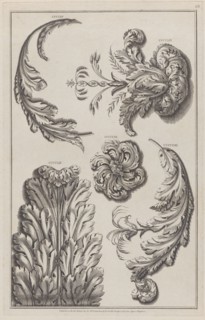 Varieties of Leaf Ornament, nos. CCCCLV-CCCCLIX ("Designs for Various Ornaments," pl. 68), 1801.