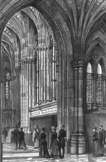 'Eaton Hall, Cheshire - Interior of the Chapel', 1886.  Creator: Unknown.