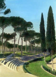Villa Borghese, Rome, Lazio, Italy, 1925. Creator: Frances Benjamin Johnston.