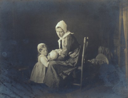The babe, 1901. Creator: Myra Albert Wiggins.