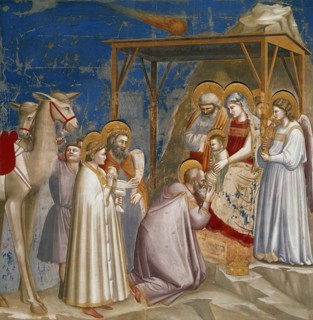 The Adoration of the Magi (From the cycles of The Life of Christ), 1304-1306. Creator: Giotto di Bondone (1266-1377).