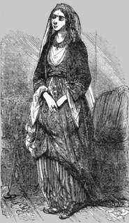 'Woman of Constantinople in-doors; The Women of Turkey', 1854. Creator: Unknown.
