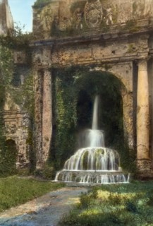 Villa d'Este, Tivoli, Lazio, Italy, 1925. Creator: Frances Benjamin Johnston.
