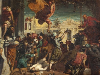 Le miracle de l'esclave, copie d'après Tintoret ou Le martyre de Saint-Marc, between 1850 and 1855.