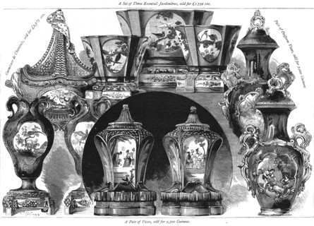 'Sale of Old Porcelain belonging to the late Earl of Dudley', 1886.  Creator: Unknown.