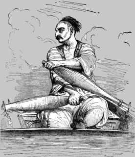 'Boatman of the Bosphorus; Industrious Classes in Constantinople', 1854. Creator: Unknown.