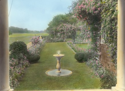 Westlawn, Edward Tiffany Dyer house, Great Plains Road, Southampton, New York, 1914. Creator: Frances Benjamin Johnston.