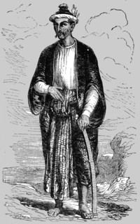 'Mong-Way-Toun, Chief of the Guerillas of the Irrawaddy; The Burman Empire', 1854. Creator: Unknown.