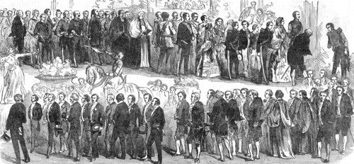 'Procession at the Opening Ceremonial, Crystal Palace, Sydenham, 10th of June, 1854', 1854. Creator: Unknown.